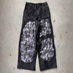 CAMO BAGGY JEANS 