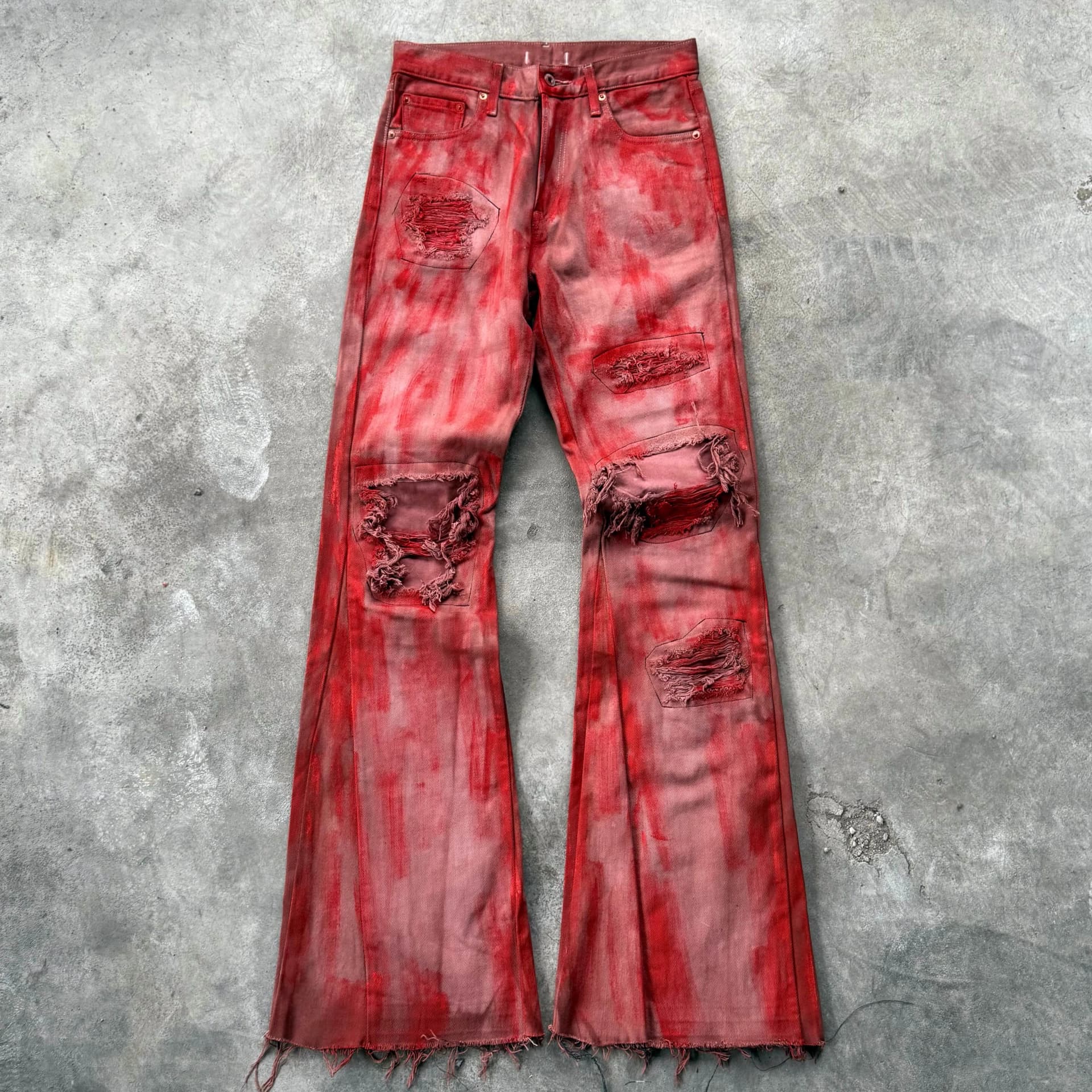 BLOOD-BORNE JEANS 