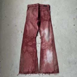 PATCHWORK FLARED JEANS 