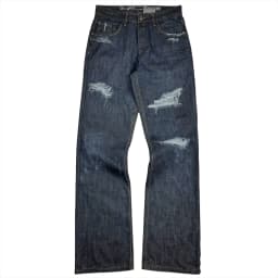 DISTRESSED BLEACHED JEANS 