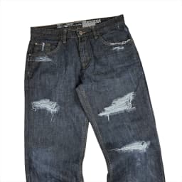 DISTRESSED BLEACHED JEANS 