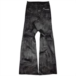DISTRESSED LIQUID JEANS 