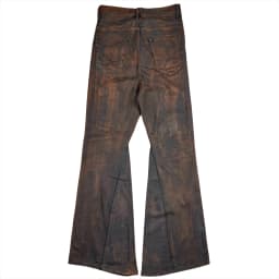 DISTRESSED FLARE JEANS 