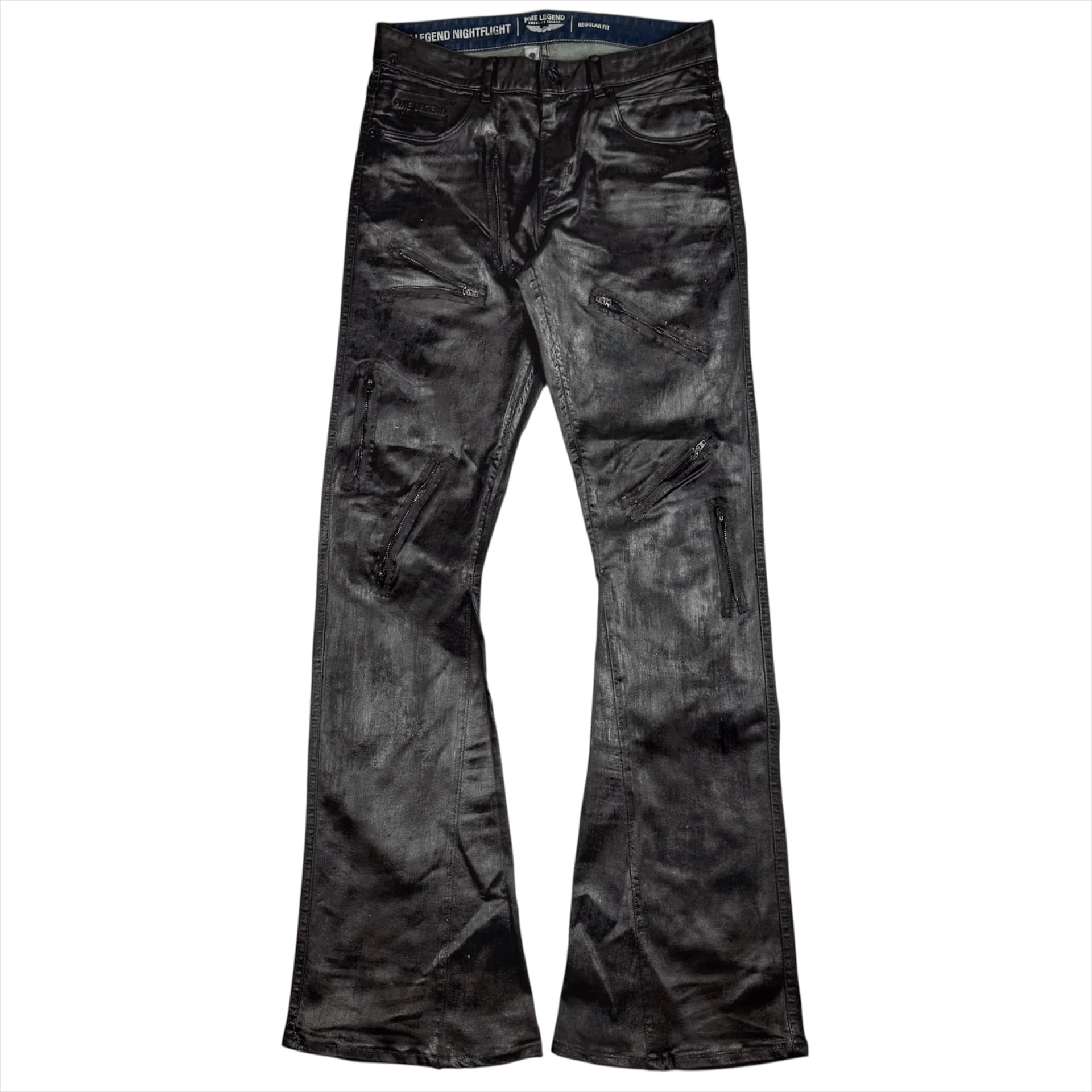LIQUID ZIPPER JEANS 