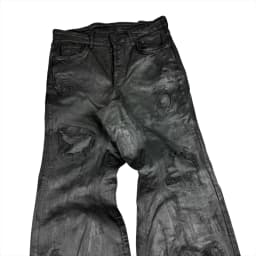 LIQUID DISTRESSED JEANS 