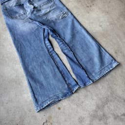 DOUBLE WAIST BAGGY JEANS 