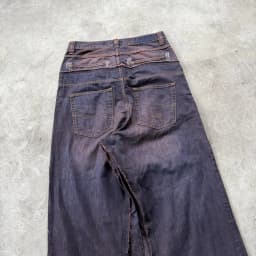 DOUBLE WAIST BAGGY JEANS 