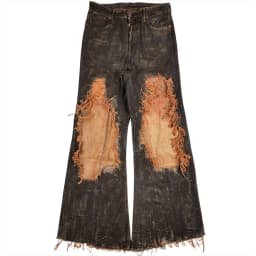 DISTRESSED BAGGY JEANS 