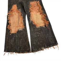 DISTRESSED BAGGY JEANS 