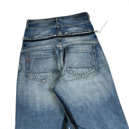 DOUBLE WAIST BAGGY JEANS 