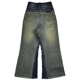 DOUBLE WAIST BAGGY JEANS 