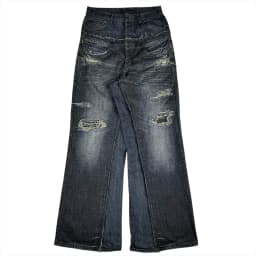 DOUBLE WAIST BAGGY JEANS 