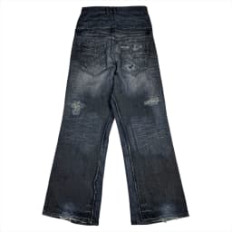 DOUBLE WAIST BAGGY JEANS 