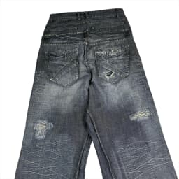 DOUBLE WAIST BAGGY JEANS 