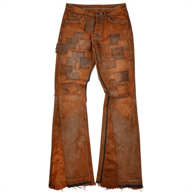 RUSTY PATCHWORK JEANS 