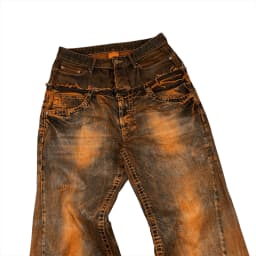 DOUBLE TAKE WIDE FLARE JEANS 