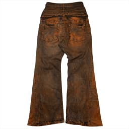 DOUBLE TAKE WIDE FLARE JEANS 