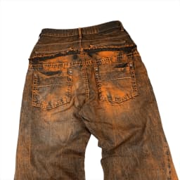 DOUBLE TAKE WIDE FLARE JEANS 