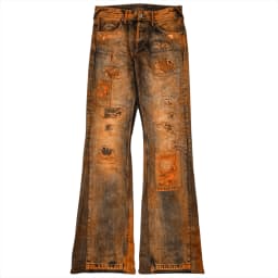 DISTRESSED RUSTY JEANS 