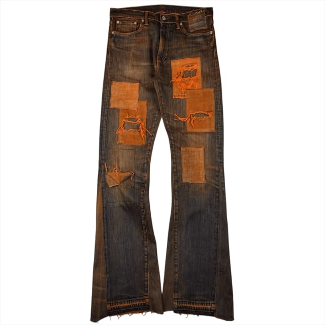 RUSTY PATCHWORK JEANS 