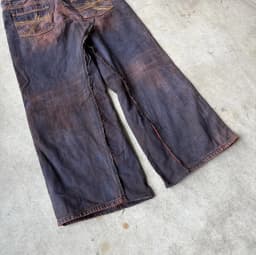 DOUBLE TAKE MUD-WASH JEANS 