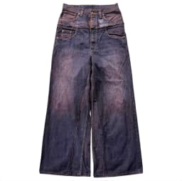 DOUBLE TAKE MUD-WASH JEANS 