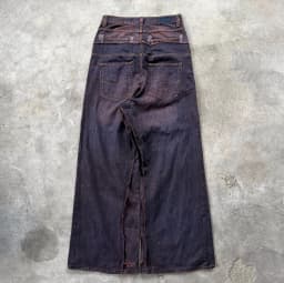 DOUBLE TAKE MUD-WASH JEANS 