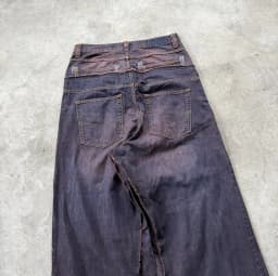 DOUBLE TAKE MUD-WASH JEANS 