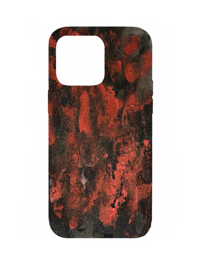 BLOOD-BORNE DENIM PHONE CASE 