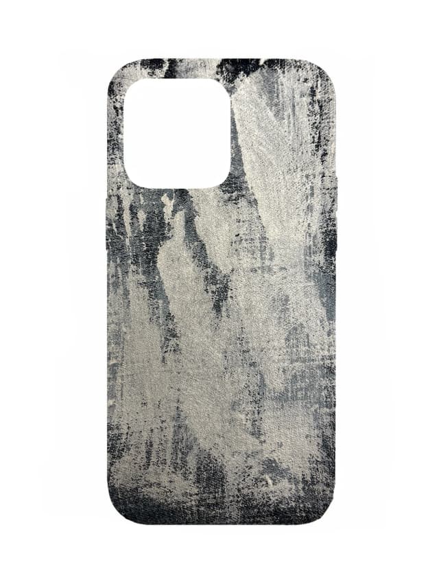 SILVER DENIM PHONE CASE 2.0