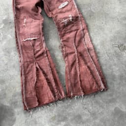 DECONSTRUCTED FLARE JEANS