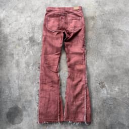 DECONSTRUCTED FLARE JEANS