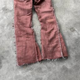 DECONSTRUCTED FLARE JEANS