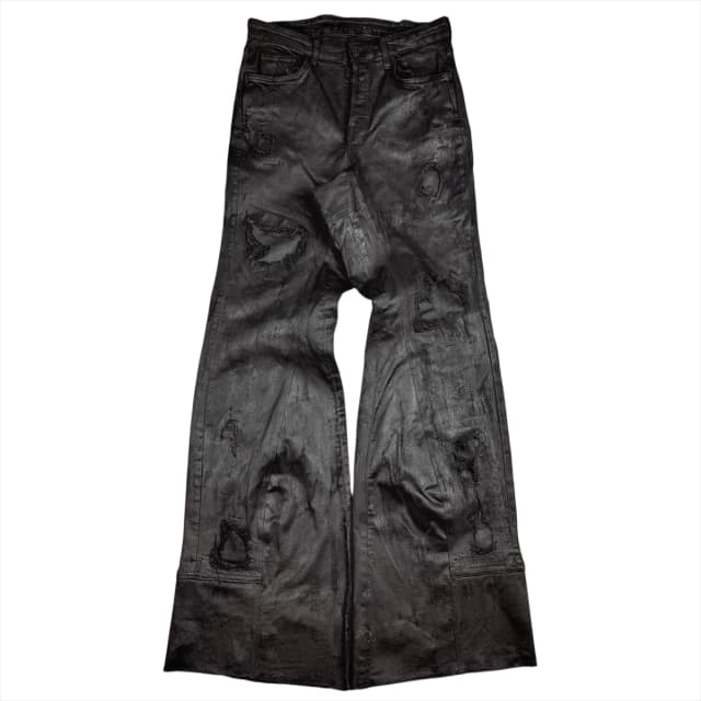 LIQUID DISTRESSED JEANS