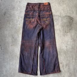 DOUBLE WAIST BAGGY JEANS