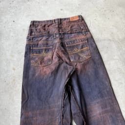 DOUBLE WAIST BAGGY JEANS