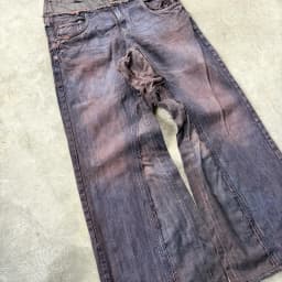 DOUBLE WAIST BAGGY JEANS