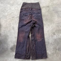 DOUBLE WAIST BAGGY JEANS