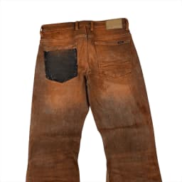 RUSTY PATCHWORK JEANS