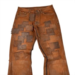 RUSTY PATCHWORK JEANS